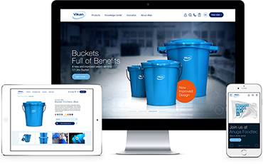 Vikan website screens