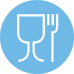 Glass and Fork logo