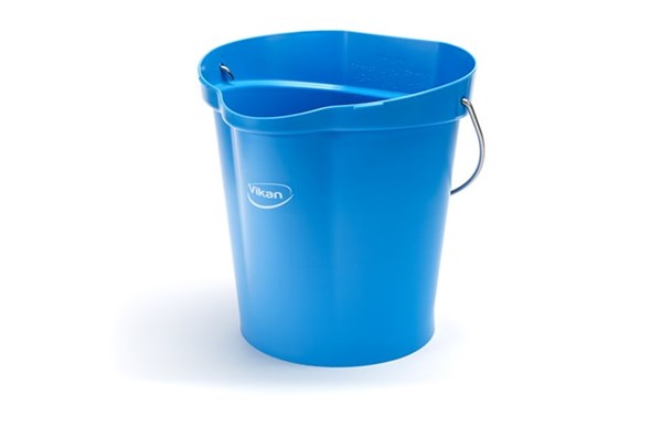 Vikan 5686 3 Gallon Plastic Pail - Food Contact Approved
