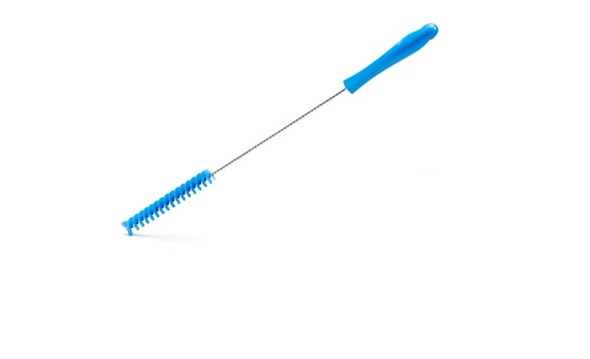 Vikan 53683 1.6 Tube Brush for Flex Rod- Medium, Blue