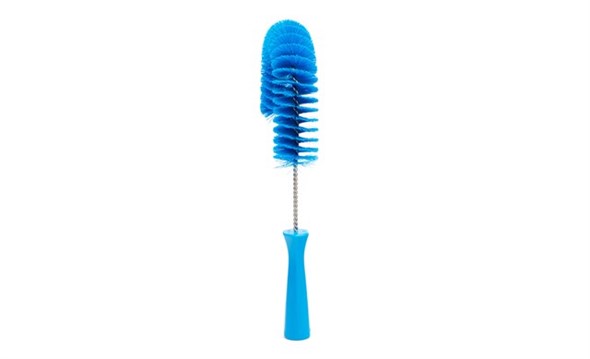 Medium Blue Vikan 53723 Hook Brush 