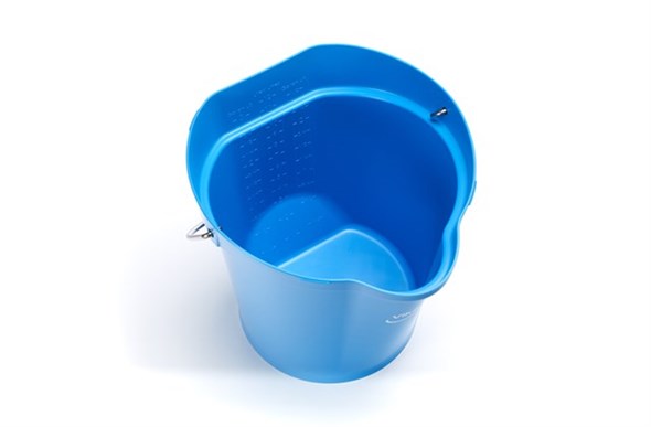 Seau 12 litres - normal duty - bleu - Transoplastshop