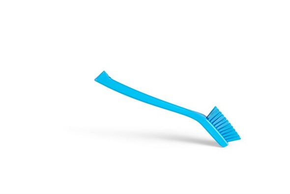  Vikan 41858 Narrow Cleaning Brush with Long Handle