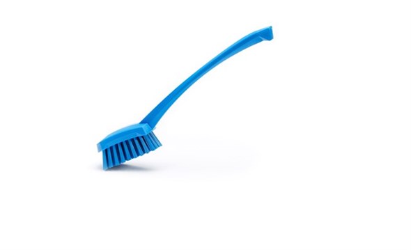 Vikan 41853 Brosse de Nettoyage Fine à Manche Long 420 mm Dur Bleu – AAVA  Color Coded Tools