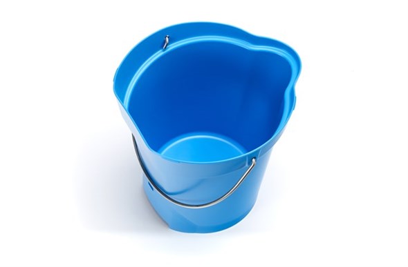 Cubo + tapa alimentario J.Criado color azul referencia: 6 litros
