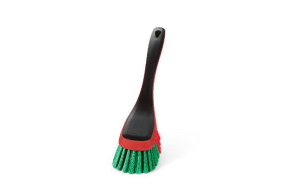 45879, Vikan Black Hand Brush for Brushing Dry, Fine Particles, Floors  with brush included