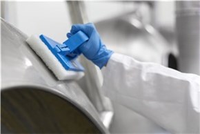 Vikan Pad, soft, 245 mm, Soft, White