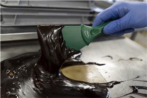 Vikan Nylon Hand Scraper, 100 mm, Blue