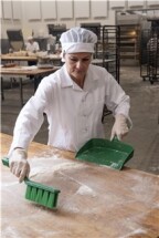 Vikan UST Bench Brush, 330 mm, Soft, Blue