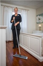 Vikan DampDry 31 microfibre mop, Hook & Loop, 40 cm, Grey
