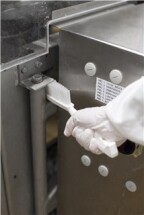 Vikan Detail Brush, 205 mm, Very hard, Blue