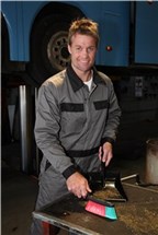 Vikan Dustpan, metal, 245 mm, Black