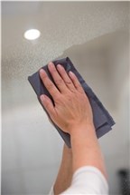 Vikan Microfibre Lustre Cloth, 40 x 40 cm, Blue