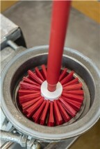 Vikan Ultra Hygienic Handle, Ø32 mm, 1000 mm, Blue