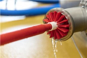 Vikan Ultra Hygienic Handle, Ø32 mm, 1000 mm, Blue