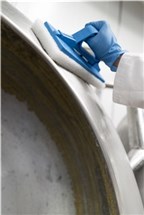 Vikan Pad, soft, 245 mm, Soft, White