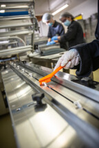 Vikan Detail Brush, 205 mm, Very hard, Blue