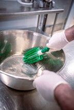 Vikan Mini-Handle, 160 mm, , Blue