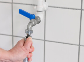 Vikan Cold water hose, 1/2" (Q), 10000 mm, Transparent