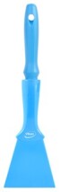 Vikan Nylon Scraper with Threaded Handle, 100 mm, Blue