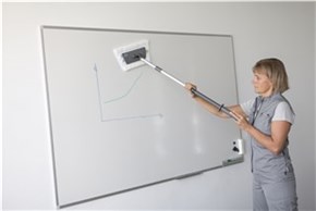 Vikan Board & Table Mop, Hook & Loop, 25 cm, White