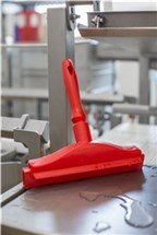 Vikan Hygienic Hand Squeegee w/replacement cassette, 250 mm, Blue