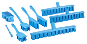 Vikan UST Bench Brush, 330 mm, Soft, Blue