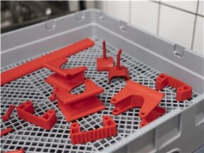 Vikan Hygienic Hi-Flex Wall Bracket System, 420 mm, Blue