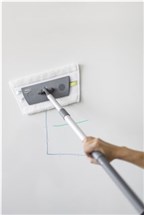 Vikan Board & Table Mop, Hook & Loop, 25 cm, White