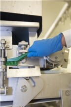 Vikan Detail Brush, 205 mm, Very hard, Blue