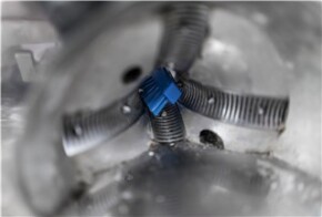 Vikan Detail Brush, 205 mm, Very hard, Blue