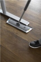 Vikan DampDry 31 microfibre mop, Hook & Loop, 40 cm, Grey
