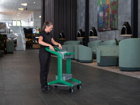 Vikan HyGo Waste Bag Holder Kit, 470 mm, Grey