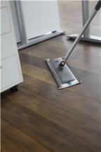 Vikan DampDry 31 microfibre mop, Hook & Loop, 40 cm, Grey
