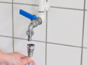 Vikan Cold water hose, 1/2" (Q), 10000 mm, Transparent