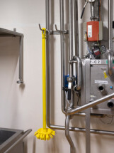 Vikan Ultra Hygienic Handle, Ø32 mm, 1000 mm, Blue