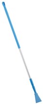 Vikan Nylon Scraper with Threaded Handle, 100 mm, Blue