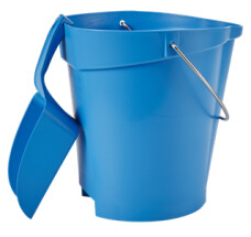 Vikan Bucket, 12 Litre, Blue
