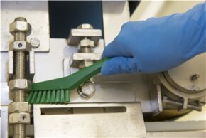 Vikan Detail Brush, 205 mm, Very hard, Blue