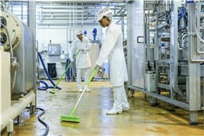 Vikan Aluminum Handle, Ø31 mm, 1310 mm, Blue