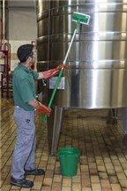 Vikan Pad, soft, 245 mm, Soft, White