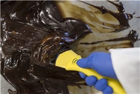 Vikan Nylon Hand Scraper, 100 mm, Blue