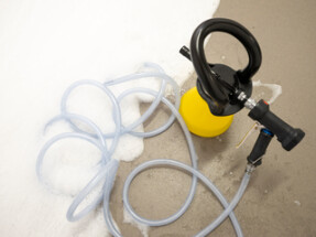 Vikan Cold water hose, 1/2" (Q), 10000 mm, Transparent