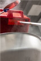 Vikan Push-Pull Hoe, 270 mm,Blue