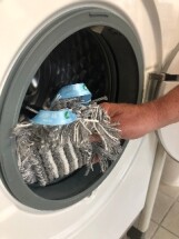 Vikan Damp 48 Heavy Duty mop, Hook & Loop, 60 cm, Grey