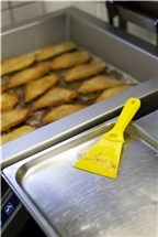 Vikan Nylon Hand Scraper, 100 mm, Blue