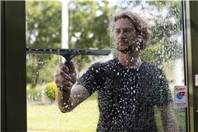 Vikan Window Squeegee, 355 mm, Grey