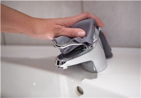 Vikan Microfibre Lustre Cloth, 40 x 40 cm, Blue