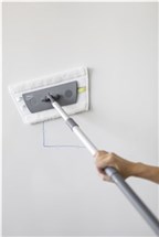 Vikan Board & Table Mop, Hook & Loop, 25 cm, White