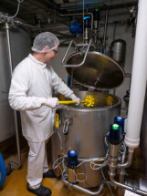 Vikan Ultra Hygienic Handle, Ø32 mm, 1000 mm, Blue